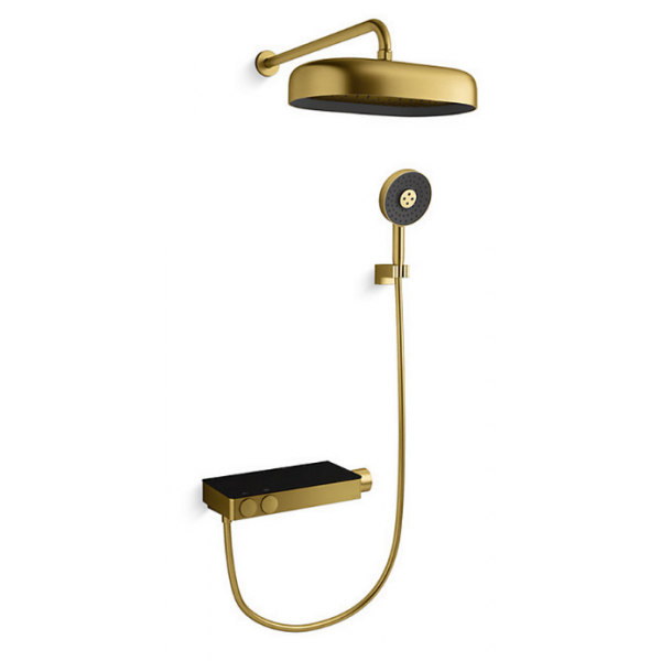 Kohler K-26329T-9-2MB ANTHEM 恆溫兩路淋浴龍頭 羅曼黃銅